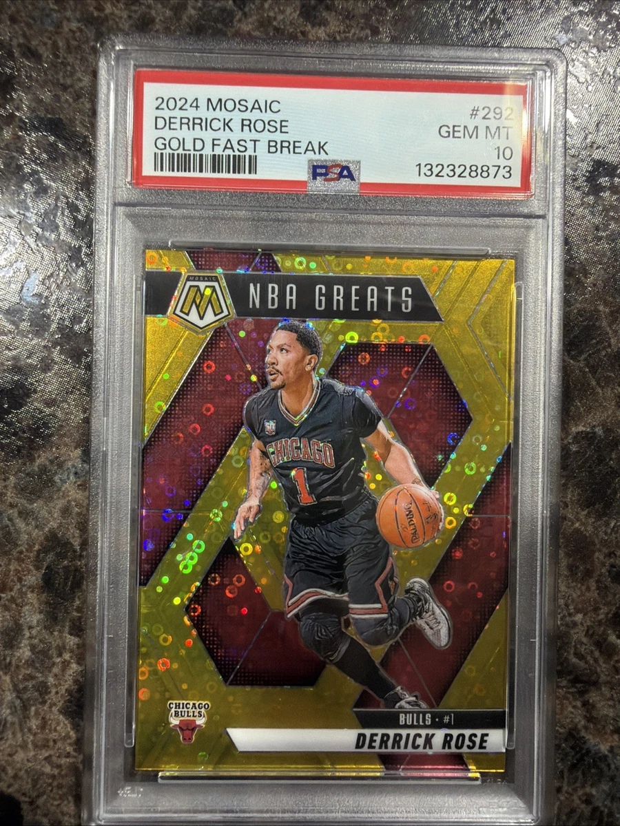 Professional Sports Authenticator (PSA) Derrick Rose Basketball 