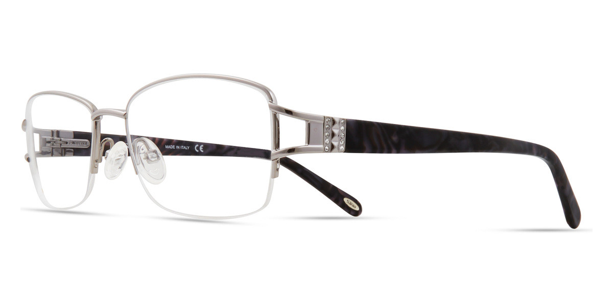 Emozioni 4388 Eyeglasses Women 06LB Ruthenium Cat Eye 53mm New 100