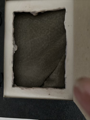 GANZ Heavy SANDSTONE 2.5" x 4" Stands Either Way 6.5" x 7.5" Picture FRAME - Picture 5 of 7