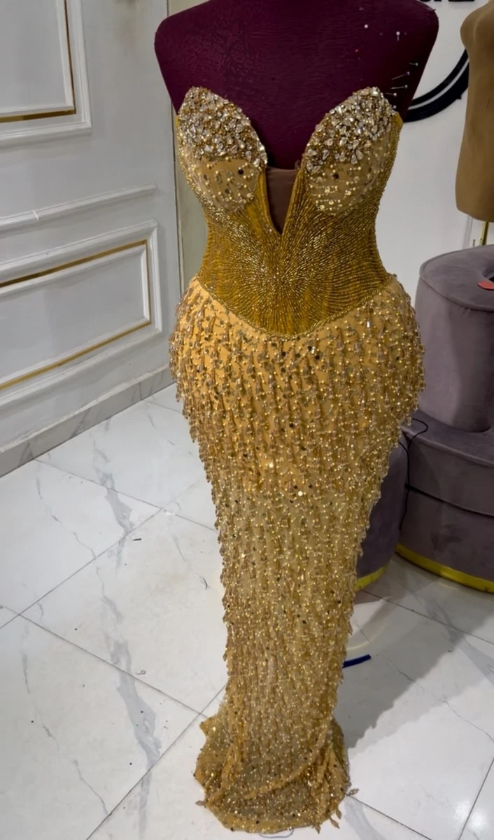 ebay gold dress Long Dresses for Women Yellow