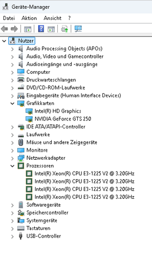 Office PC 8GB RAM, XEON E3 1225v2 3,2-3,6GHz, NVIDIA GTS250, WIN11pro 25H2, - Bild 5 von 8