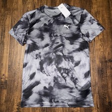 NWT Puma Fairway Short Sleeve Active T-Shirt Cool Dark Gray Men  s Medium. A5