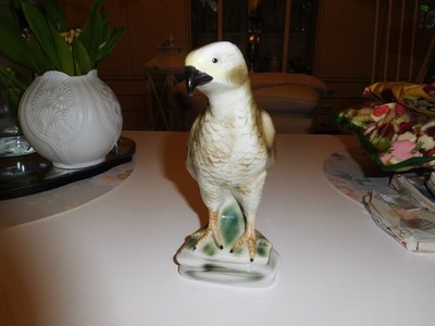 KARL ENS TRAUMHAFT SCHÖNER GREIFVOGEL 19 CM HOCH MAKELLOS CA 1930 ORIGINAL