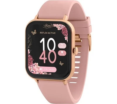 REFLEX ACTIVE Series 23 Smart Watch Rose Gold & Pink Fitness Tracker - Grade C