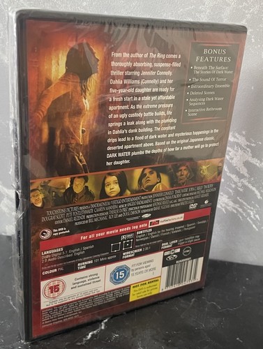 Dark Water Horror DVD Jennifer Connelly Region 2 New & Sealed - Picture 2 of 2