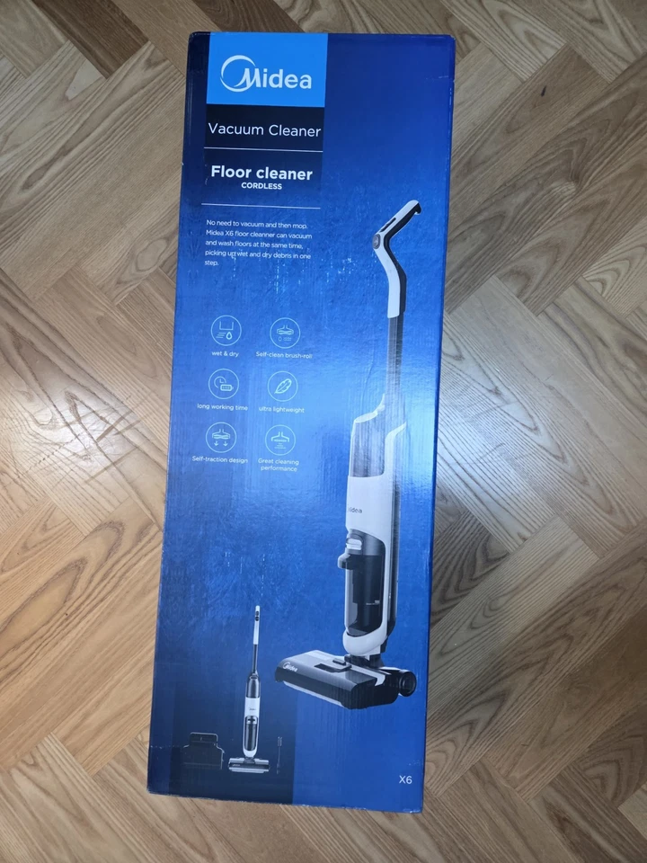 Midea X6 Kabelloser Nass Trocken Staubsauger 2in1 Selbstreinigung Wischmopp