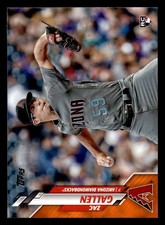 2020 Topps Orange 99 Made #207 Zac Gallen RC - Arizona Diamondbacks
