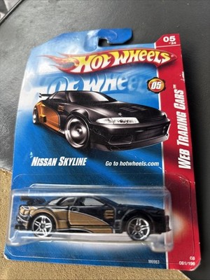 HOT WHEELS 1 64 NISSAN SKYLINE 05/24 081/196 M6983 Hot Wheels Web Trading Cars ￼