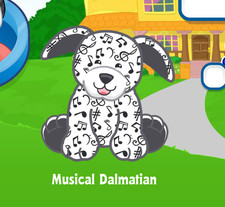 Webkinz Musical Dalmatian Virtual Adoption Code Only Messaged Webkinz Music Dog