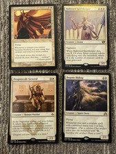 MTG Magic The Gathering Rare White Lot 4 Cards Gustcloak Savior Bygone Bishop
