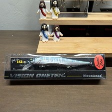 Megabass Vision Oneten Jerkbait Suspending Frozen Bloody Hasu 4 3/8in 1/2oz