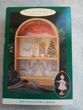 VINTAGE NUTCRACKER SUITE BALLET CHRISTMAS ORNAMENT and DISPLAY STAGE SET - 1996