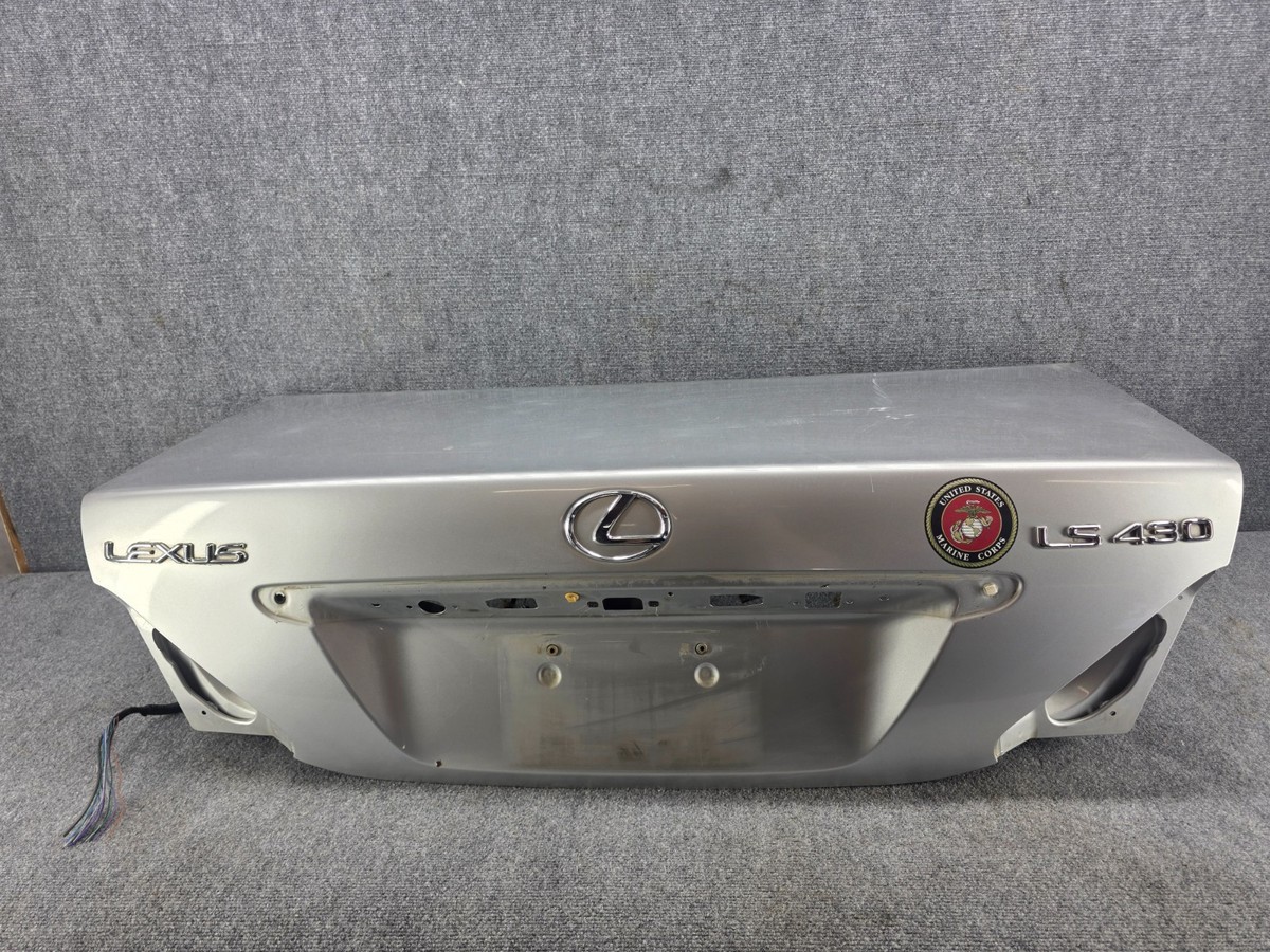 04-06 LEXUS LS430 OEM REAR TRUNK LUGGAGE DECK LID COVER PANEL (1F2