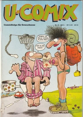 ✪ U-COMIX COMIC STRIPS FÜR ERWACHSENE #22, Volksverlag 1982 COMICHEFT TOP Z1 - Bild 1 von 3