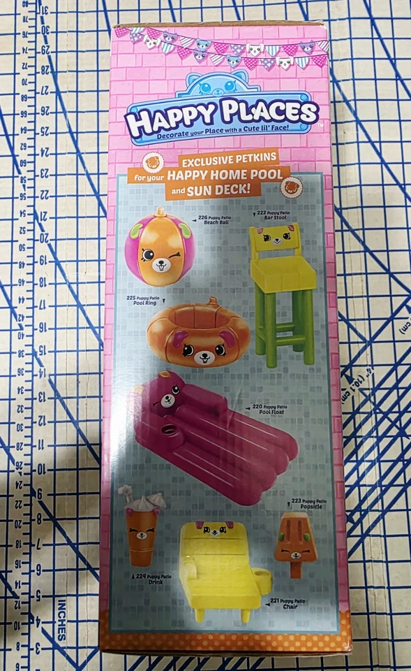 Juego Shopkins Happy Places Home Pool and Sun Deck (Peppa Mint) - Descontinuado Foto 3 de 4