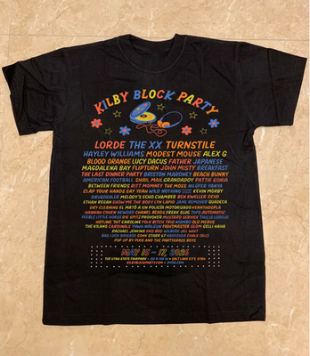 New Kilby Block Party 2026 Gift For Fan Full Size S to 5XL T-shirt