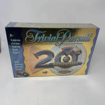 Trivial Pursuit 20th Anniversary Edition, Board Trivia Game Hasbro Complete