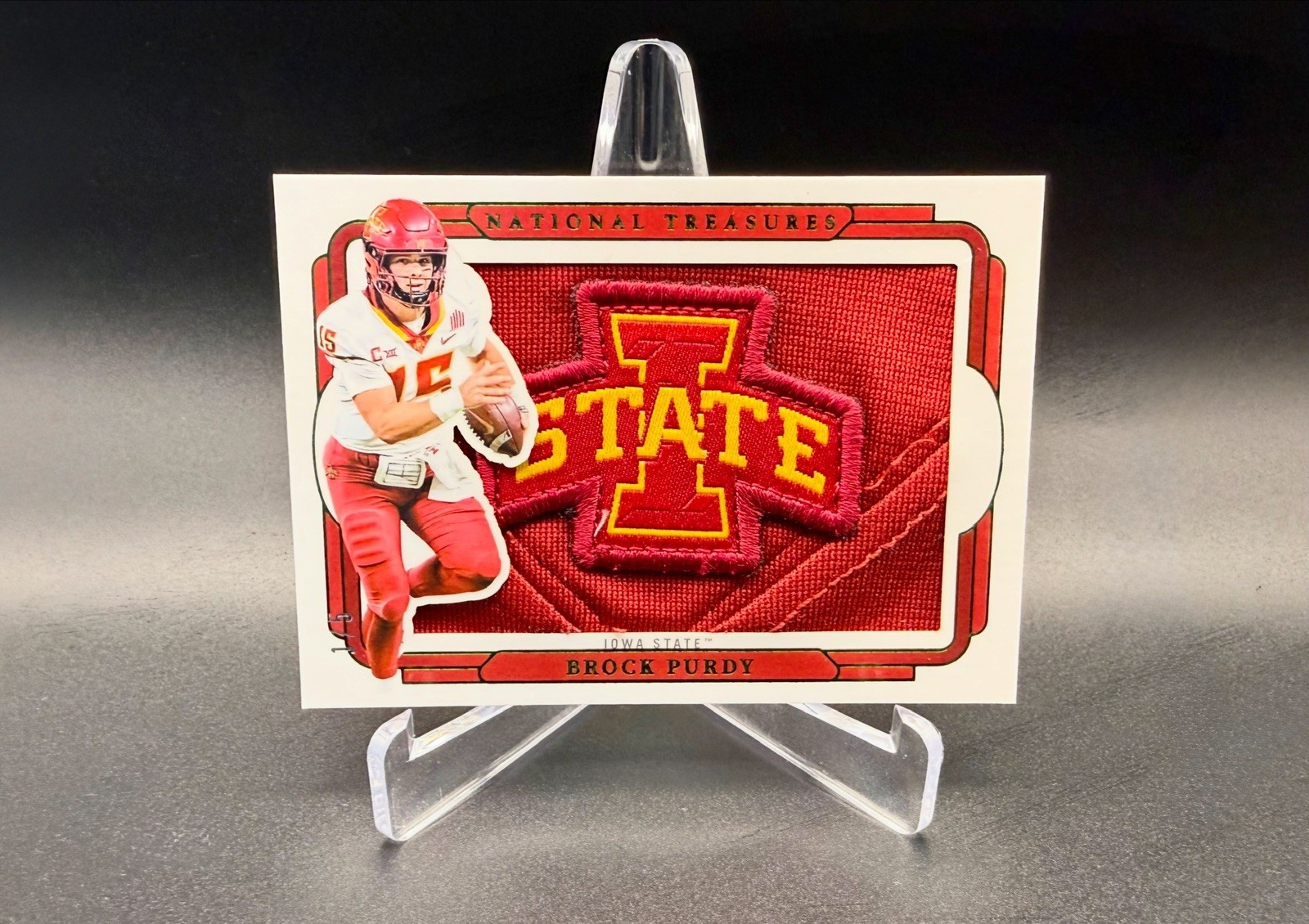 🔥 BROCK PURDY ISU LOGO PATCH 2025 National Treasures 1/5 # Match 🔥 eBay 1/1