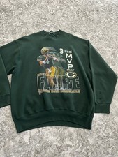 Vintage 1998 NFL Green Bay Packers Brett Favre MVP Sweatshirt Size 2XL