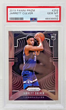 2019 Panini Prizm JARRETT CULVER RC Rookie Basketball Card PSA 10 GEM MINT