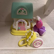 Fisher Price Smooshees Country Cuddlers Pony Cart Stable Toys 1987 Vintage Lot 3