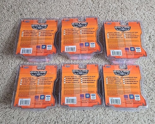(6) 2015 Jada Big Time Muscle 1:64 Camaro & Ford Diecast Cars. - Picture 6 of 6