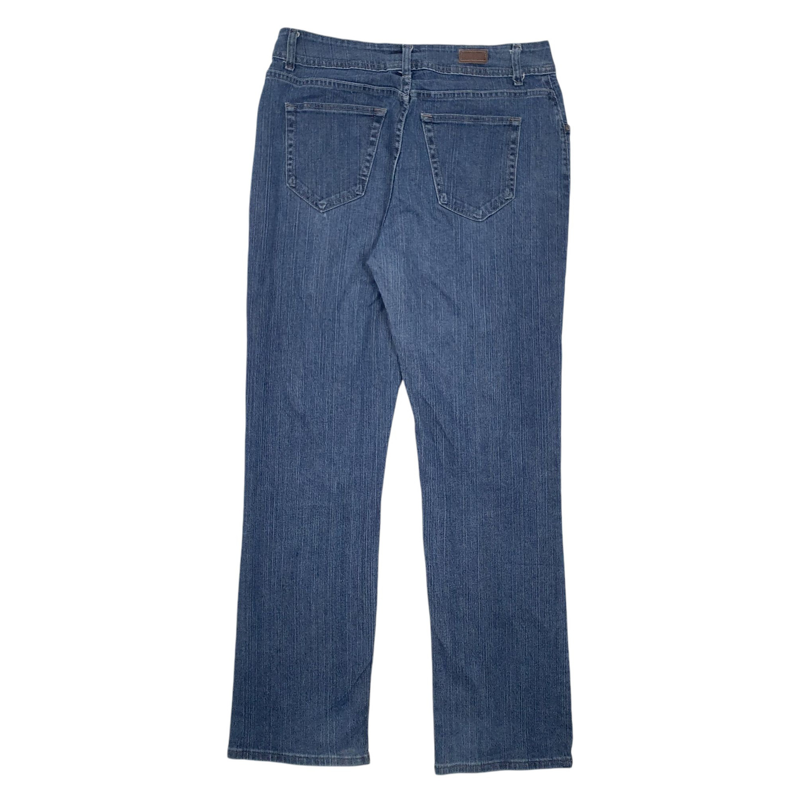 LEE Riders Jeans Regular Fit Blue Denim Trousers Womens UK18 image 3