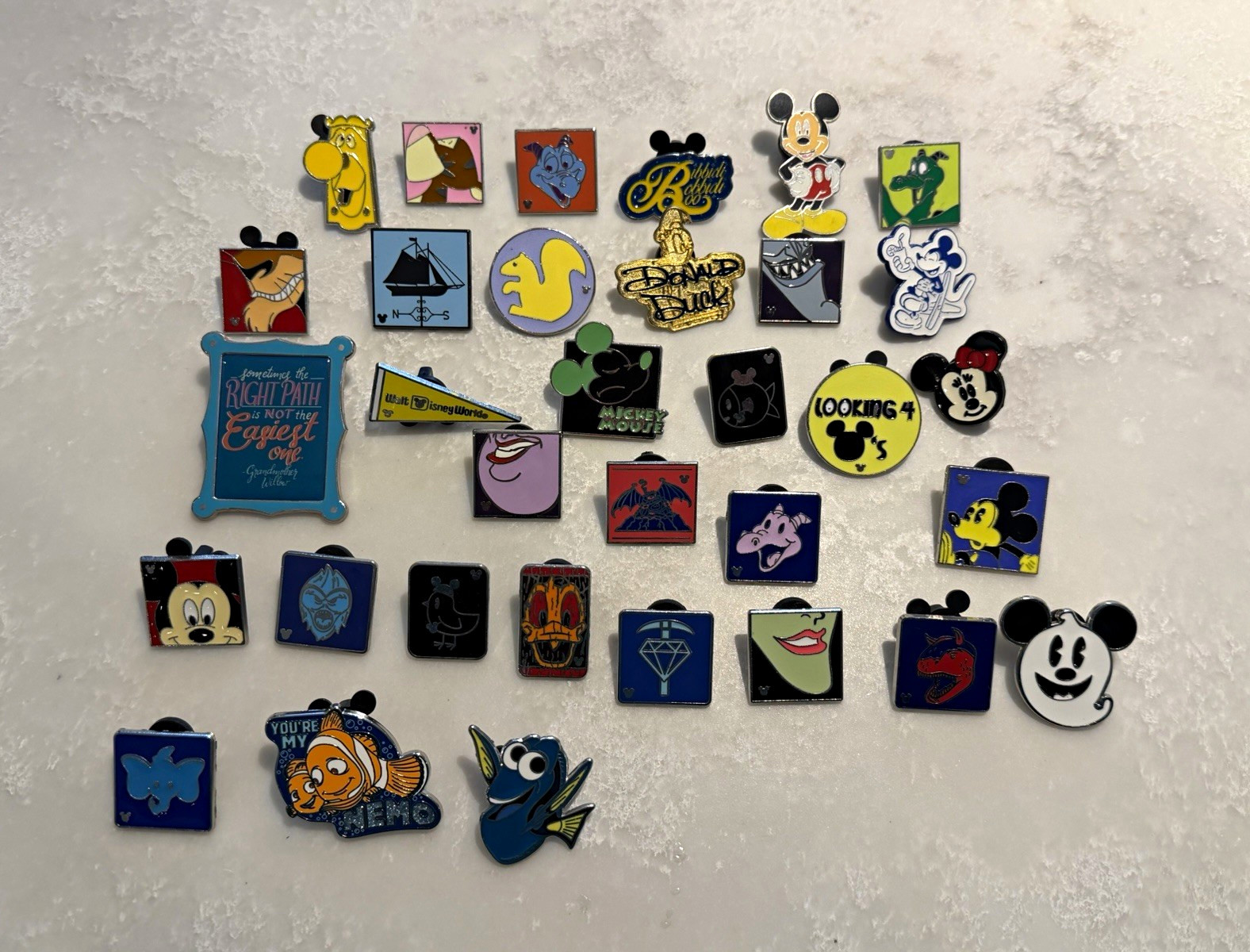Disney Mixed Lot Pin Badges/Lapel Pins Mickey Mouse Theme Contemporary