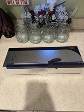 NEW TYMO ROTA Automatic Curling Iron Wand, 1 .25” Ionic Rotating Hair Curler