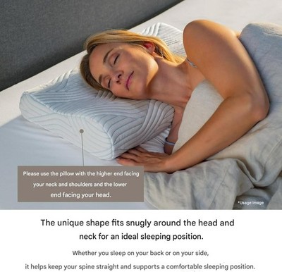 Tempur Original SmartCool Pillow Queen S 8cm Firm Support