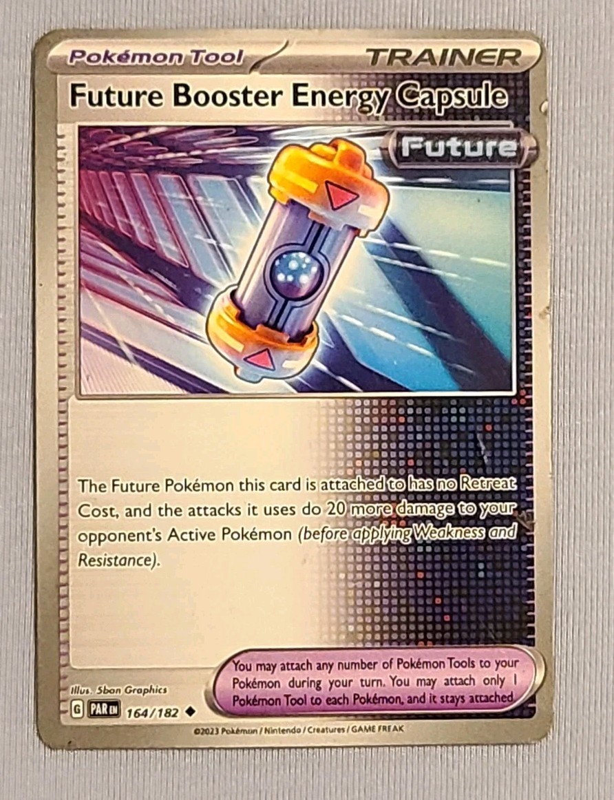 Pokemon Future Booster Energy Capsule 164/182 Prize Pack Series Cards Non-Holo
