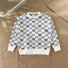 2025 FW Knitted round neck pullover sweater