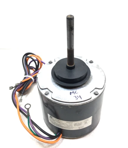 Emerson K55HXNTG-4880 Condenser Motor 72H3601 1/4HP 825 RPM 230V used #MC34