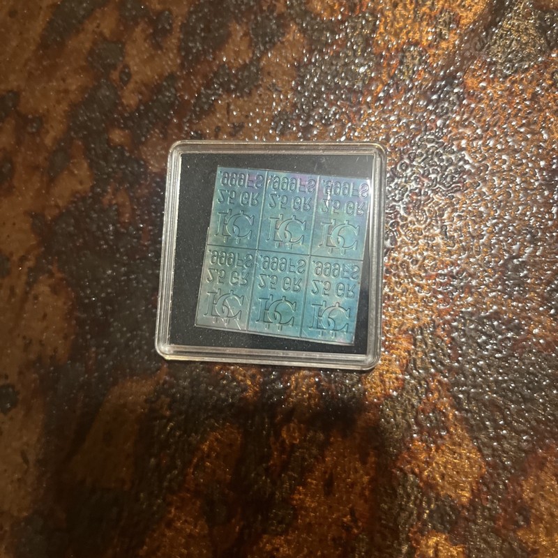 1gram Silver Made Up Of Six 1 Grain Pieces