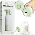 Portable Baby Bottle Warmer, 16000Mah Rechargeable Travel Milk Warmer with 7 Tem