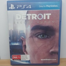 Detroit: Become Human (PlayStation 4) Quantic Dream (2018) Case & Disc