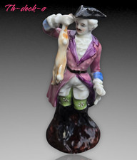 MEISSEN/CHELSEA/DERBY HUNTER PORCELAIN 18/19TH CENTURY FIGURE HUNTER