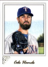 2017 Topps Gallery #101 Cole Hamels - BB