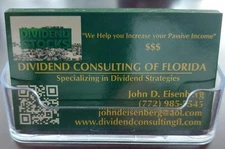 Acrylic Clear Business Card Holder for Desk New 200Ct Lot- Free Shipping!