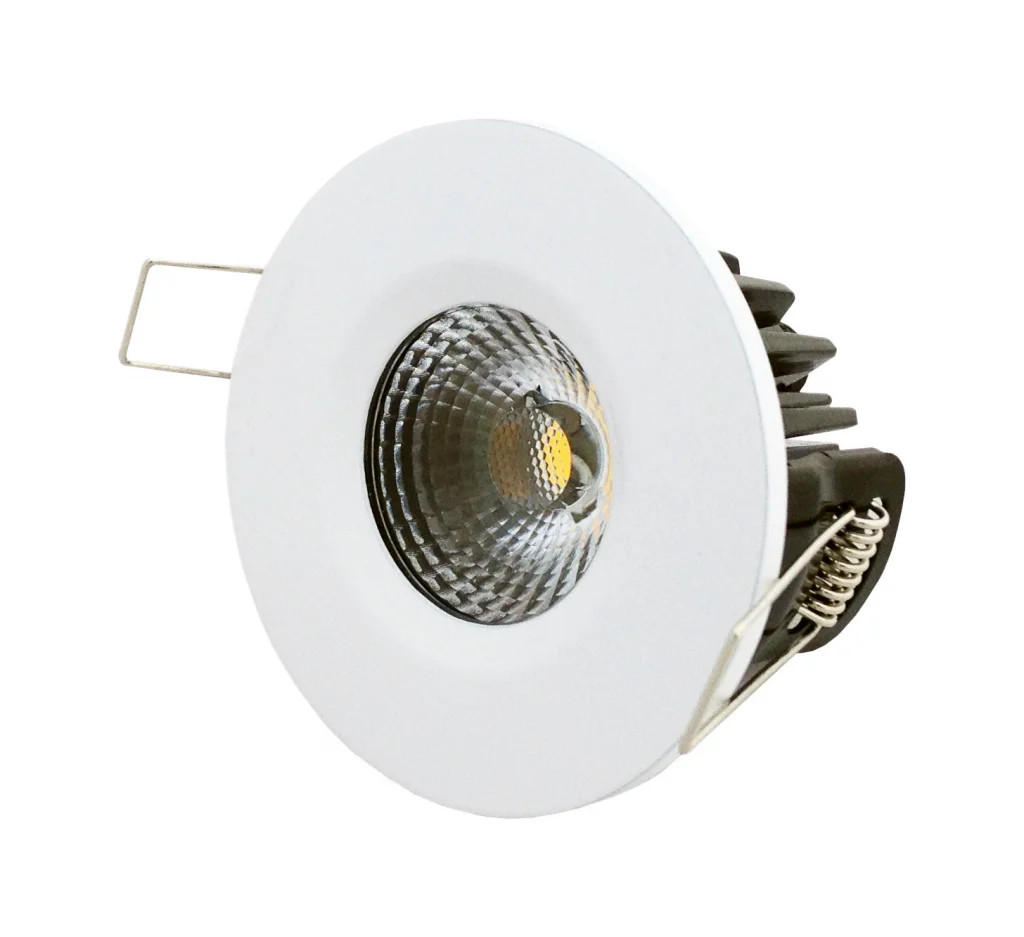 Downlight White Elan Dimmable LED IP65 Matt Warm ELAN-3K-MWH