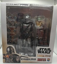 Star Wars The Mandalorian Action Figure Medicom Toy Mafex No. 129 - NEW