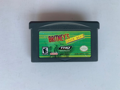 Britney s Dance Beat GameBoy Advance Nintendo GBA Britneys