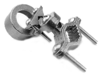 C-11LH-1 Cast Bronze Clamp, 0.69'' Width, 3.23'' Length, 2.25'' Height, for Conduit