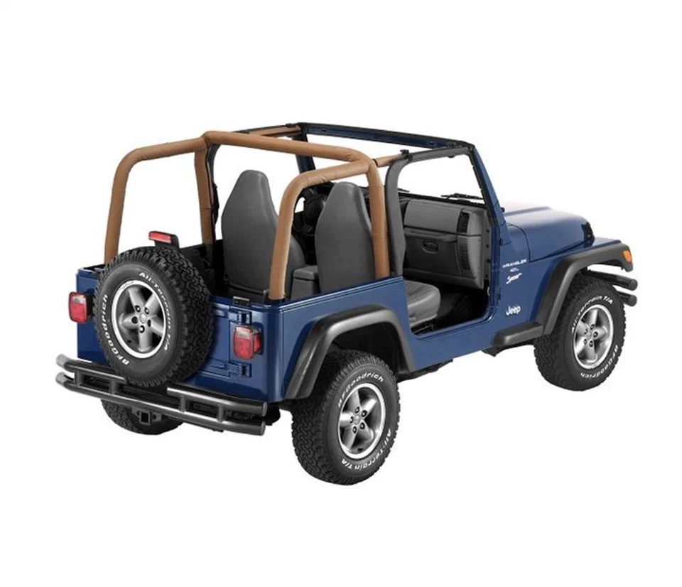 Bestop 80020-37 Spice Sports Bar Cover for 1997-2002 Jeep Wrangler TJ Foto 2 de 4