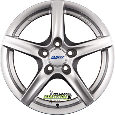 Alutec Grip polar-silber 5.5x15 ET45 - LK4/100 ML63.3 Felge Alu