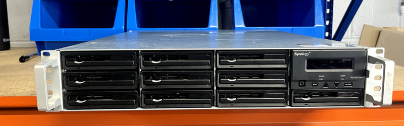RS10613xs+ Synology 10 Bay NAS 8GB Memory