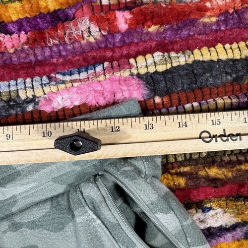 Athleta Pants Girls Extra Large Camo Stretch Waist Joggers Warm Up Zip Pockets - Picture 10 of 12