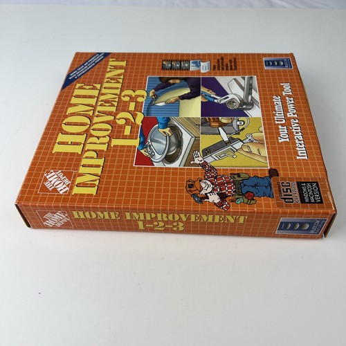 The Home Depot Home Improvement 1-2-3 Projects CD Videos Software PC Windows MAC - Picture 4 of 12