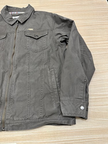 Mountain Khakis Jacket Adult Men's Large Brown Canvas Work Full Zip - Picture 2 of 10