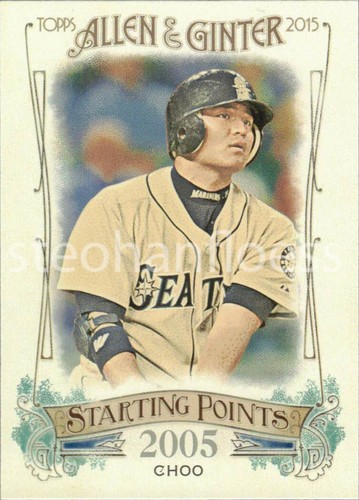 2015 Topps Allen and Ginter puntos de partida tú eliges la tarjeta termina tu conjunto - Imagen 29 de 33